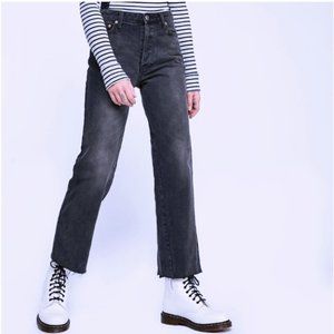 Free People Vintage Crop Straight Jean Size 30